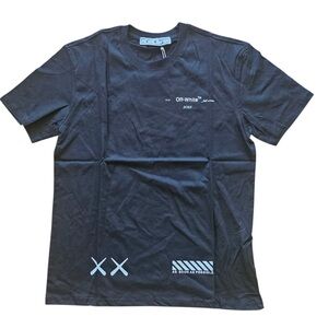 Off-White Black and White Logo Tee Men’s Size XL